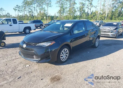 2017 Toyota Corolla Le from USA, damaged, VIN 2T1BURHEXHC832626